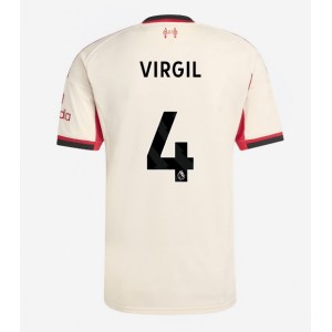 Fotbalové Dres Liverpool Virgil van Dijk #4 Venkovní Oblečení 2025-26 Krátký Rukáv